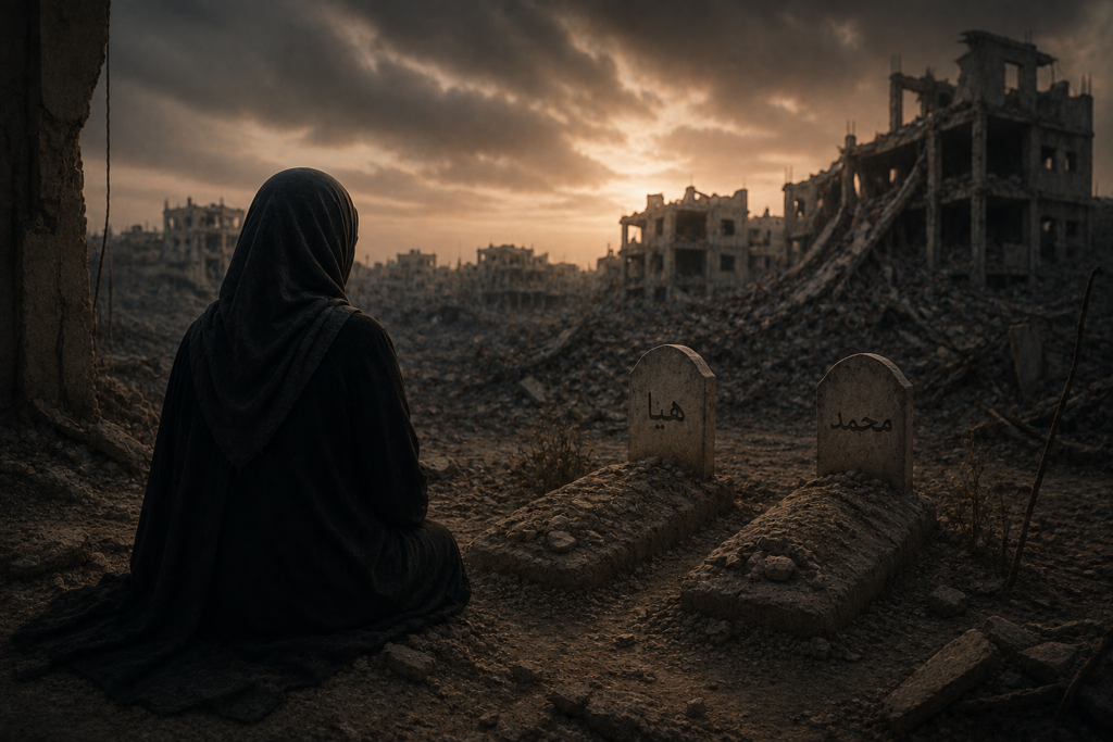 أم فقدت ابنتها ثم ابنها وهو يسعف الجرحى وثالثها معتقل
